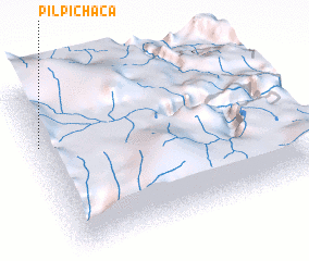 3d view of Pilpichaca