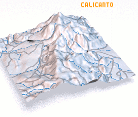 3d view of Calicanto