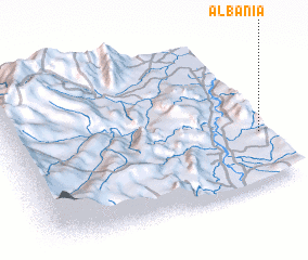 3d view of Albania