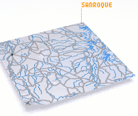 3d view of San Roque