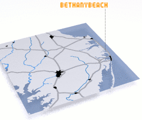 3d view of Bethany Beach