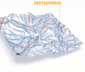 3d view of Santo Domingo