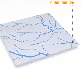 3d view of Chiquinquirá