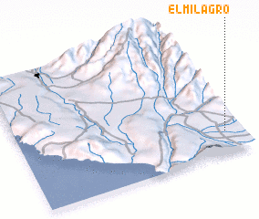 3d view of El Milagro