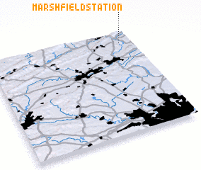 3d view of Marshfield Station