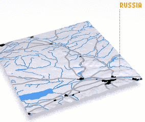 3d view of Russia