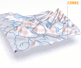 3d view of Comas