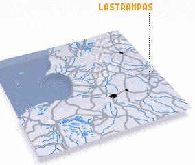 3d view of Las Trampas