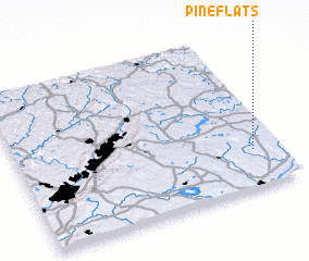 3d view of Pine Flats