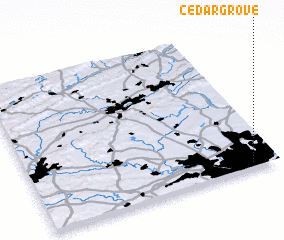 3d view of Cedar Grove