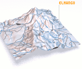 3d view of El Mango