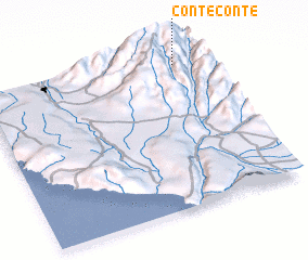 3d view of Conte Conte