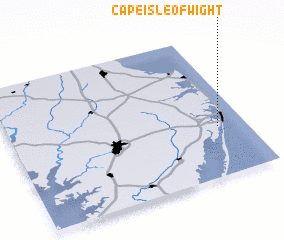 3d view of Cape Isle Of Wight