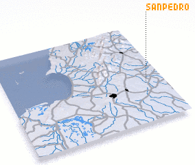 3d view of San Pedro