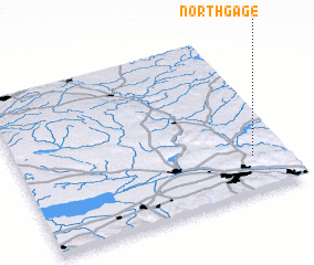 3d view of North Gage