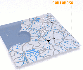 3d view of Santa Rosa