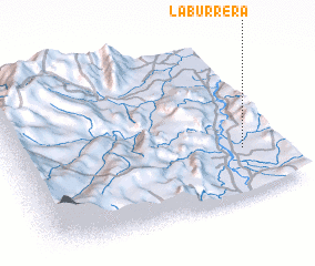 3d view of La Burrera