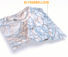 3d view of Alto de Belleza