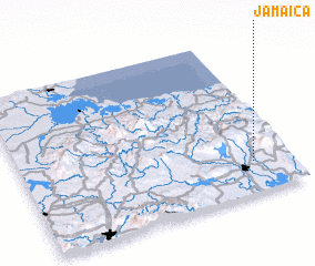 3d view of Jamaica