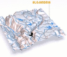 3d view of Alejandría