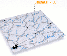 3d view of Jersalem Hill