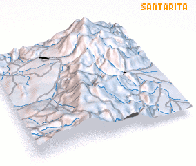 3d view of Santa Rita