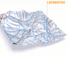 3d view of Las Manitas