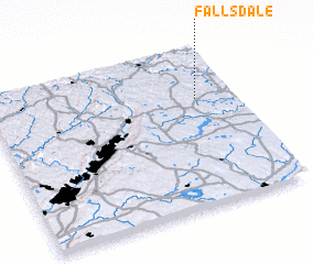 3d view of Fallsdale