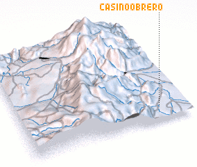 3d view of Casino Obrero