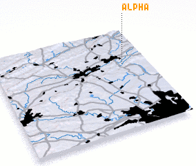 3d view of Alpha