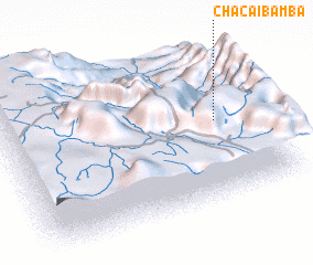 3d view of Chacaibamba