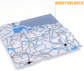 3d view of Arroyo Blanco