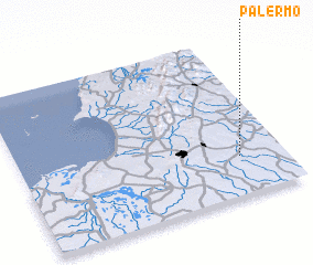 3d view of Palermo