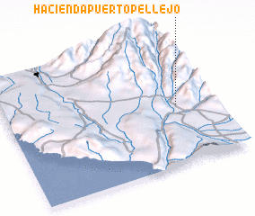 3d view of Hacienda Puerto Pellejo