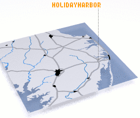 3d view of Holiday Harbor