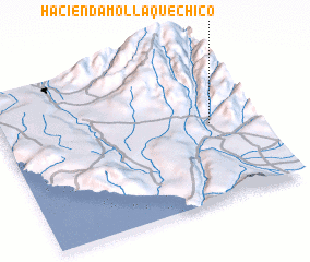 3d view of Hacienda Mollaque Chico