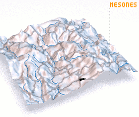 3d view of Mesones