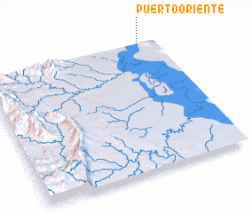 3d view of Puerto Oriente