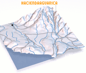 3d view of Hacienda Agua Rica