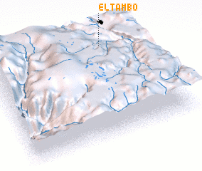 3d view of El Tambo