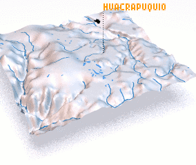 3d view of Huacrapuquio