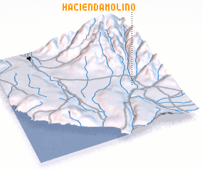 3d view of Hacienda Molino