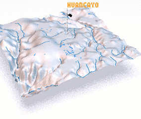 3d view of Huancayo