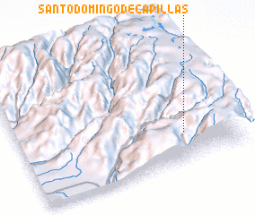 3d view of Santo Domingo de Capillas