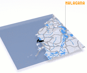 3d view of Malagana