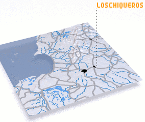 3d view of Los Chiqueros