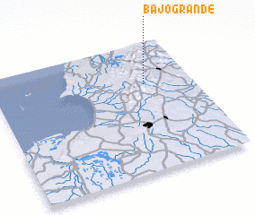 3d view of Bajo Grande