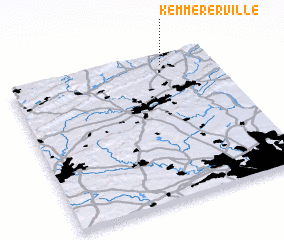 3d view of Kemmererville