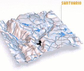 3d view of Santuario