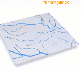 3d view of Tres Esquinas